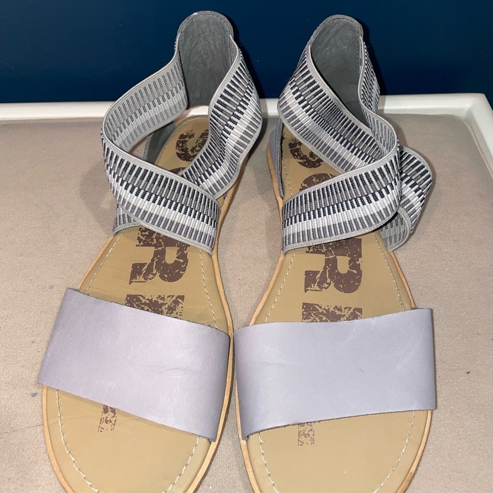 Sorel Gray and Black Women's Sandals